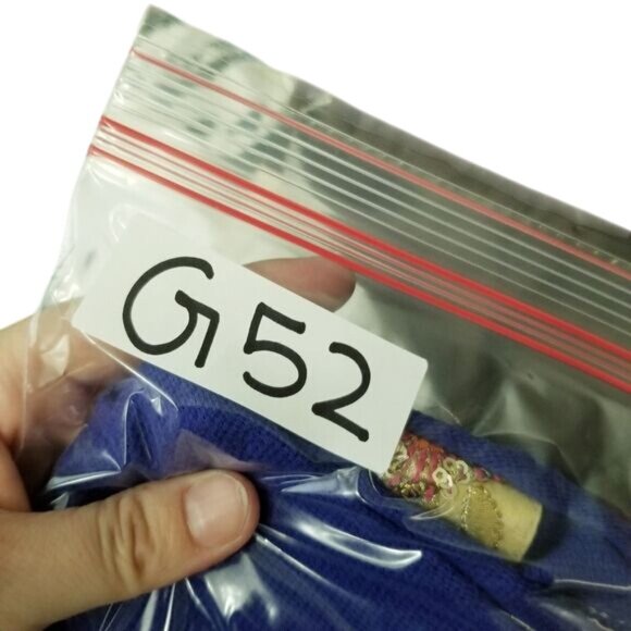 Soft Surroundings Womens Blue Tunic Embroidered Floral‎ Hem 3/4 Sleeves Boho M - Picture 10 of 10